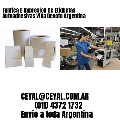 Fabrica E Impresion De Etiquetas Autoadhesivas Villa Devoto Argentina