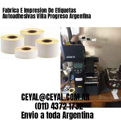 Fabrica E Impresion De Etiquetas Autoadhesivas Villa Progreso Argentina