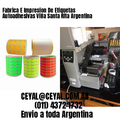 Fabrica E Impresion De Etiquetas Autoadhesivas Villa Santa Rita Argentina