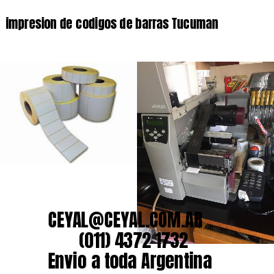 impresion de codigos de barras Tucuman