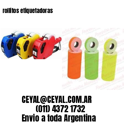 rollitos etiquetadoras