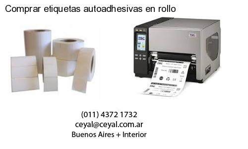 Comprar etiquetas autoadhesivas en rollo