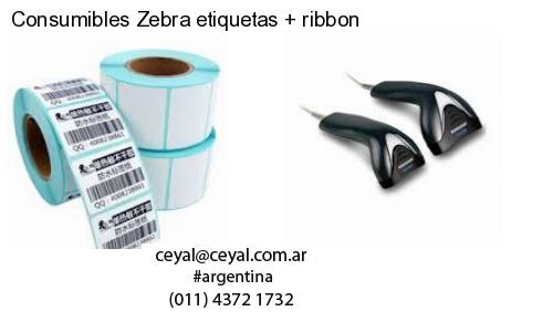 Consumibles Zebra etiquetas   ribbon