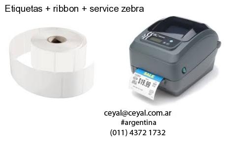 Etiquetas   ribbon   service zebra