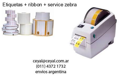 Etiquetas   ribbon   service zebra