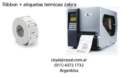 Ribbon   etiquetas termicas zebra