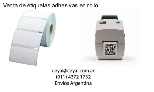 Venta de etiquetas adhesivas en rollo