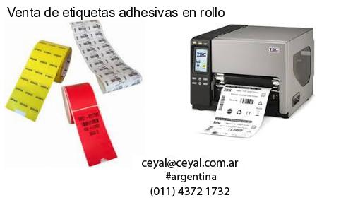 Venta de etiquetas adhesivas en rollo