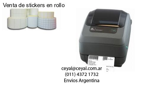 Venta de stickers en rollo