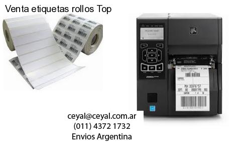 Venta etiquetas rollos Top