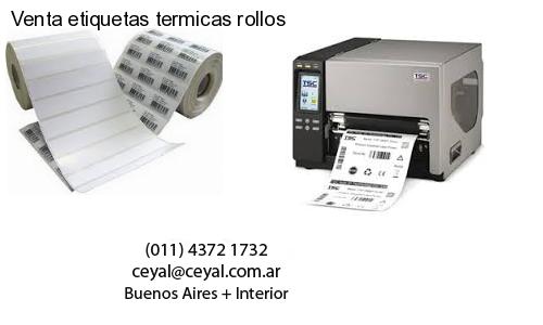 Venta etiquetas termicas rollos