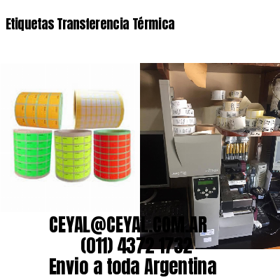 Etiquetas Transferencia Térmica