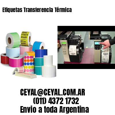 Etiquetas Transferencia Térmica