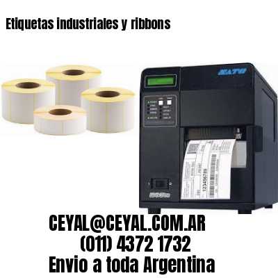 Etiquetas industriales y ribbons