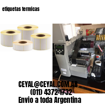 etiquetas termicas