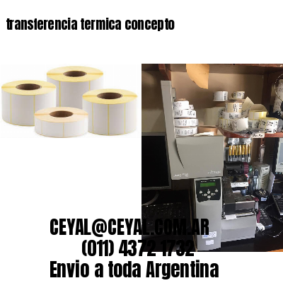 transferencia termica concepto