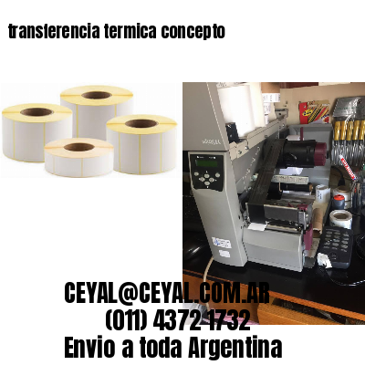 transferencia termica concepto