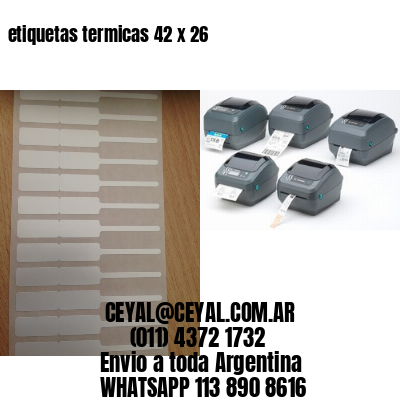 etiquetas termicas 42 x 26