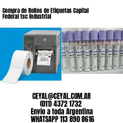 Compra de Rollos de Etiquetas Capital Federal tsc industrial