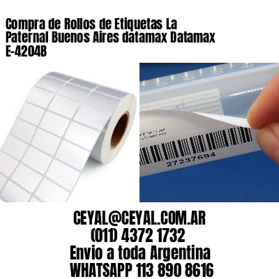 Compra de Rollos de Etiquetas La Paternal Buenos Aires datamax Datamax E-4204B