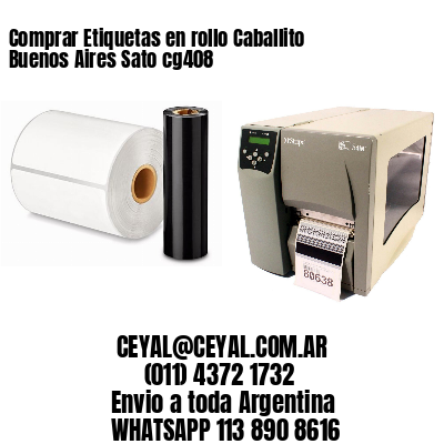 Comprar Etiquetas en rollo Caballito Buenos Aires Sato cg408