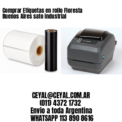 Comprar Etiquetas en rollo Floresta  Buenos Aires sato industrial