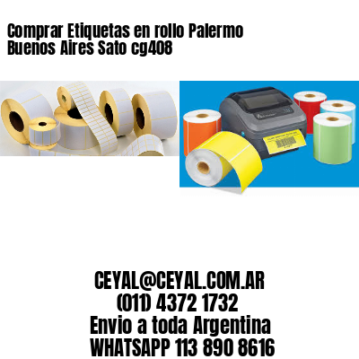 Comprar Etiquetas en rollo Palermo  Buenos Aires Sato cg408