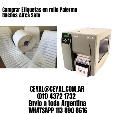 Comprar Etiquetas en rollo Palermo  Buenos Aires Sato