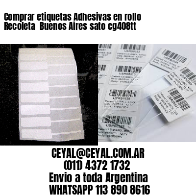 Comprar etiquetas Adhesivas en rollo Recoleta  Buenos Aires sato cg408tt