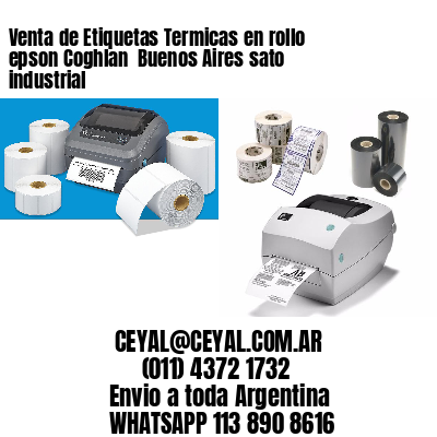 Venta de Etiquetas Termicas en rollo epson Coghlan  Buenos Aires sato industrial