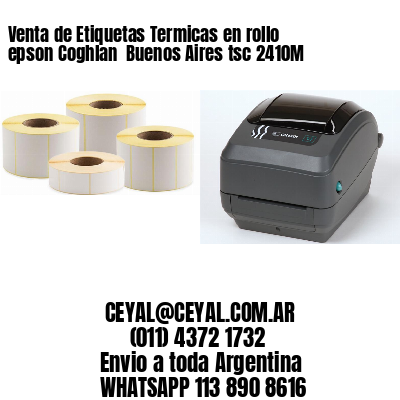 Venta de Etiquetas Termicas en rollo epson Coghlan  Buenos Aires tsc 2410M
