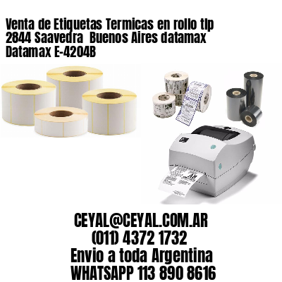 Venta de Etiquetas Termicas en rollo tlp 2844 Saavedra  Buenos Aires datamax Datamax E-4204B
