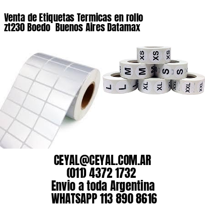 Venta de Etiquetas Termicas en rollo zt230 Boedo  Buenos Aires Datamax