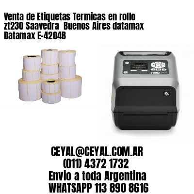 Venta de Etiquetas Termicas en rollo zt230 Saavedra  Buenos Aires datamax Datamax E-4204B