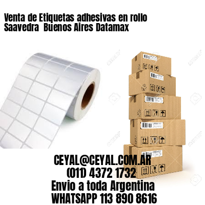 Venta de Etiquetas adhesivas en rollo Saavedra  Buenos Aires Datamax