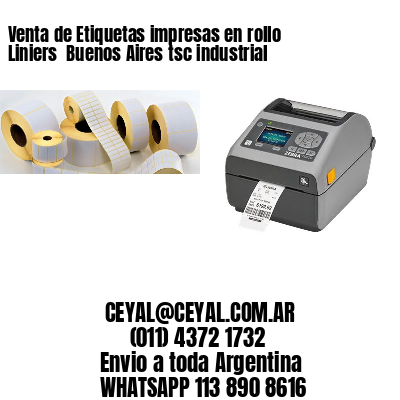 Venta de Etiquetas impresas en rollo Liniers  Buenos Aires tsc industrial