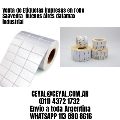 Venta de Etiquetas impresas en rollo Saavedra  Buenos Aires datamax industrial