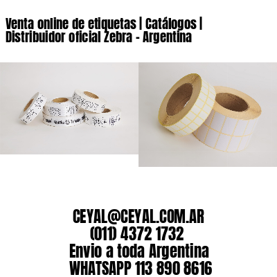 Venta online de etiquetas | Catálogos | Distribuidor oficial Zebra – Argentina