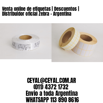 Venta online de etiquetas | Descuentos | Distribuidor oficial Zebra – Argentina