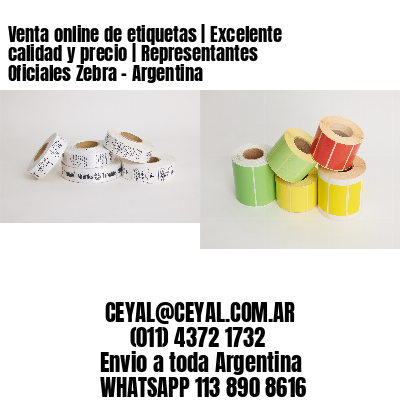 Venta online de etiquetas | Excelente calidad y precio | Representantes Oficiales Zebra – Argentina