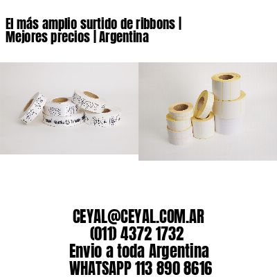 El más amplio surtido de ribbons | Mejores precios | Argentina