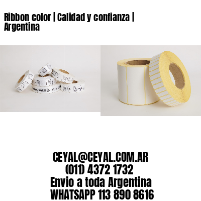 Ribbon color | Calidad y confianza | Argentina