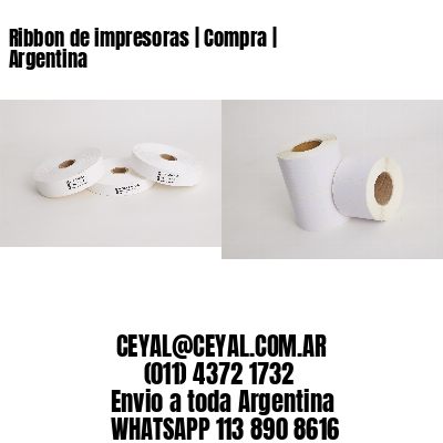 Ribbon de impresoras | Compra | Argentina