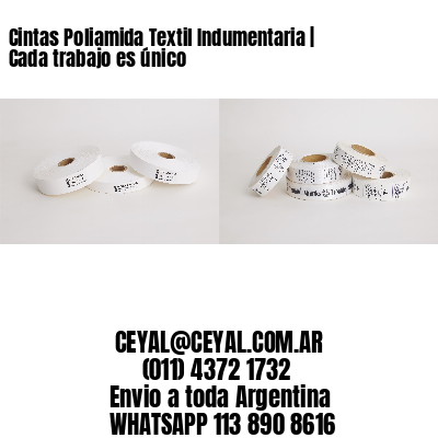 Cintas Poliamida Textil Indumentaria | Cada trabajo es único