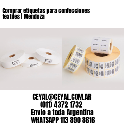 Comprar etiquetas para confecciones textiles | Mendoza
