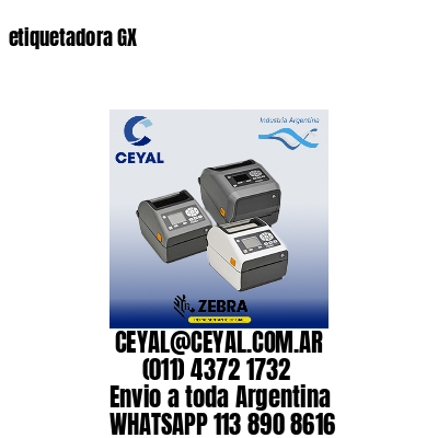 etiquetadora GX