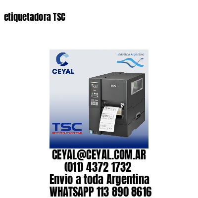 etiquetadora TSC