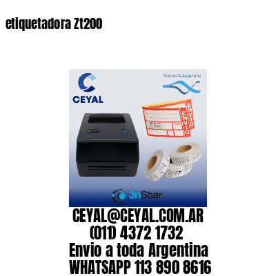 etiquetadora Zt200