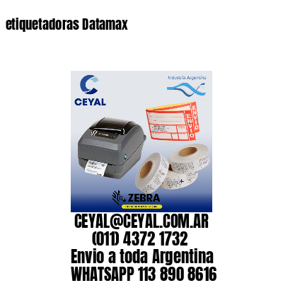 etiquetadoras Datamax
