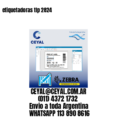 etiquetadoras tlp 2824